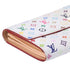 Louis Vuitton x Murakami Envelope Wallet Multicolor Monogram M60004 White